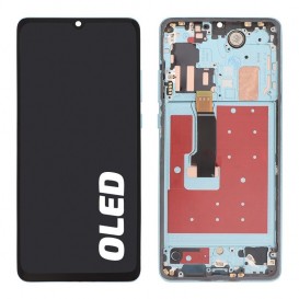Bloc écran complet avec châssis Huawei P30 Pro - OLED - Aurora photo 1