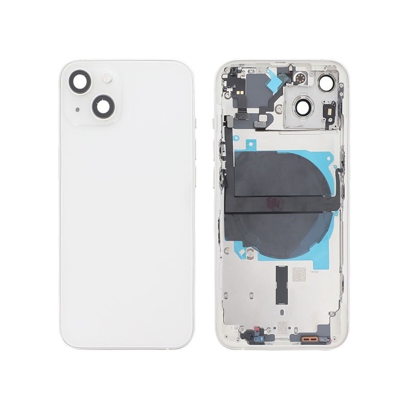 Coque arrière prémontée iPhone 13 - Lumière stellaire photo 1