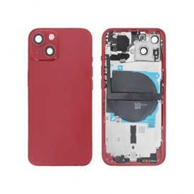 Coque arrière prémontée iPhone 13 - Rouge photo 1