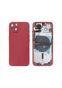 Coque arrière prémontée iPhone 13 - Rouge photo 1