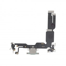 Connecteur de charge iPhone 15 Plus - Officiel reconditionné - Vert photo 1