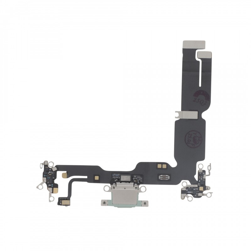 Connecteur de charge iPhone 15 Plus - Officiel reconditionné - Vert photo 1