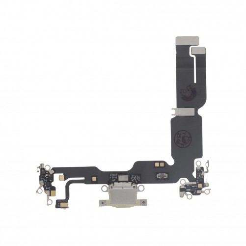 Connecteur de charge iPhone 15 Plus - Officiel reconditionné - Jaune photo 1