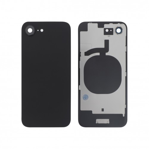 Vitre arrière iPhone 16e - Compatible - Noir photo 1