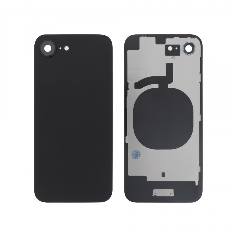Vitre arrière iPhone 16e - Compatible - Noir photo 1