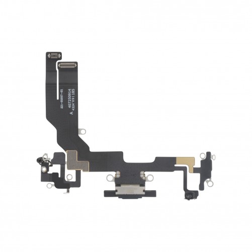 Connecteur de charge iPhone 16e Officiel reconditionné - Noir photo 2