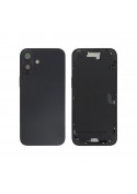Châssis central + vitre arrière iPhone 16 Plus - Compatible - Noir photo 1