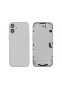 Châssis central + vitre arrière iPhone 16 Plus - Compatible - Blanc photo 1