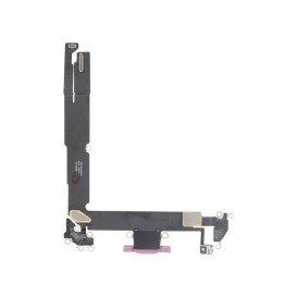 Connecteur de charge iPhone 16 Plus - Compatible - Rose photo 1
