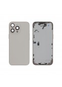 Châssis central + vitre arrière iPhone 16 Pro Max - Compatible - Titane Désert photo 1