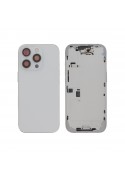 Châssis central + vitre arrière Titane iPhone 16 Pro - Compatible - Blanc photo 1