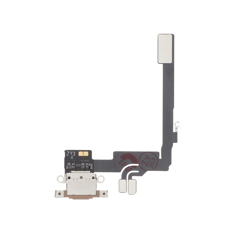Connecteur de charge iPhone 16 Pro - Compatible - Titane Sable photo 1