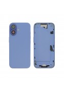 Châssis central + vitre arrière iPhone 16 - Compatible - Outremer photo 1