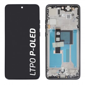 Bloc écran avec châssis Officiel Motorola Moto Edge 50 Neo - Gris photo 1