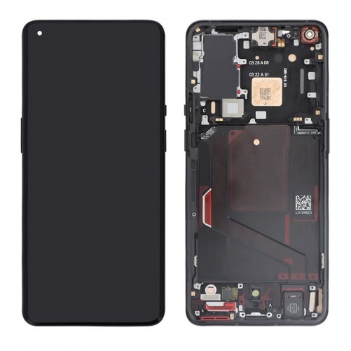 Bloc écran avec châssis Officiel OnePlus 9 Pro - Noir photo 1