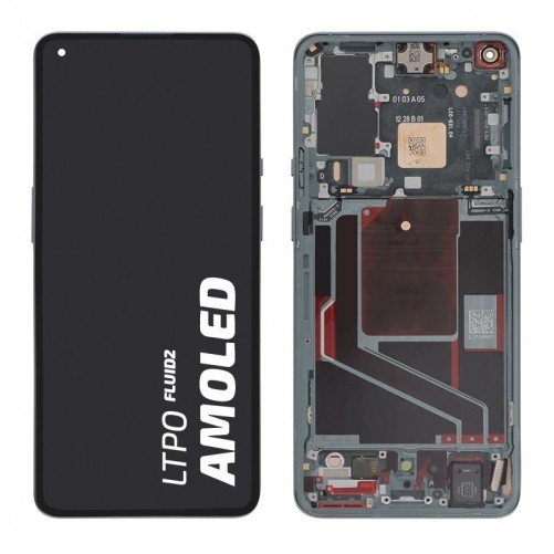 Bloc écran avec châssis Officiel OnePlus 9 Pro - vert photo 2