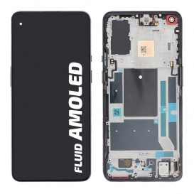 Bloc écran avec châssis Officiel OnePlus 9 - Noir photo 1