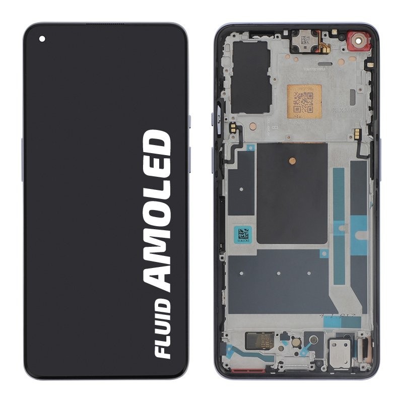 Bloc écran avec châssis Officiel OnePlus 9 - Violet photo 1