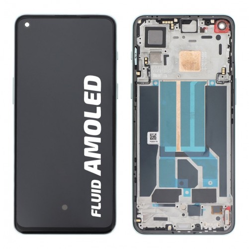 Bloc écran avec châssis OnePlus Nord 2 5G - Officiel - vert photo 1