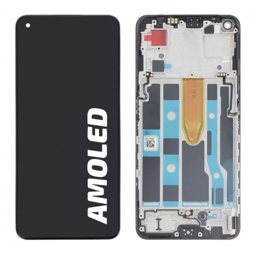 Bloc écran avec châssis OnePlus Nord CE 2 5G - Officiel - Noir photo 1