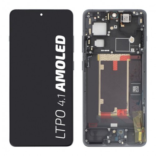 Bloc écran Officiel avec châssis Oneplus 13R - Noir photo 1