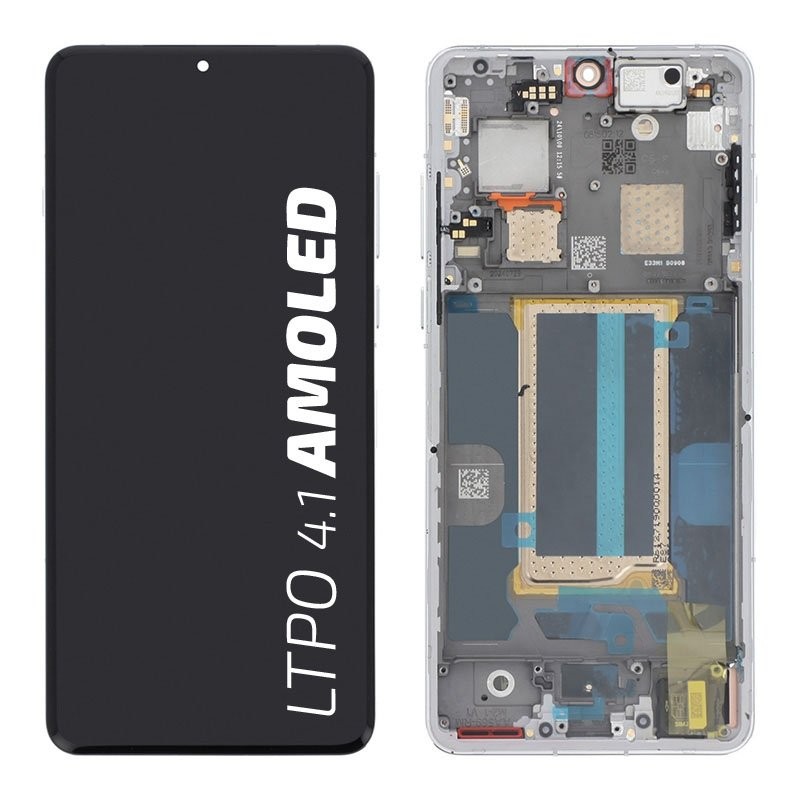 Bloc écran avec châssis Oneplus 13 Officiel - Bleu Blanc photo 1