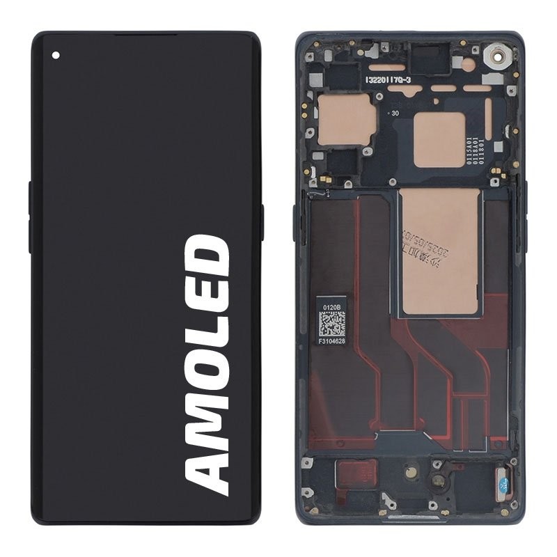 Bloc écran Oppo Find X3 Neo - Officiel reconditionné - Noir photo 1