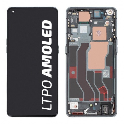 Ecran complet avec châssis OPPO Find X3 Pro - Officiel reconditionné - Noir photo 1