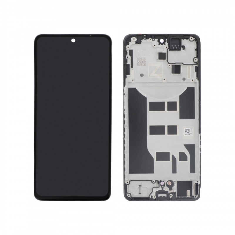Bloc écran Oppo Reno12 F Officiel reconditionné - OLED - Noir photo 1