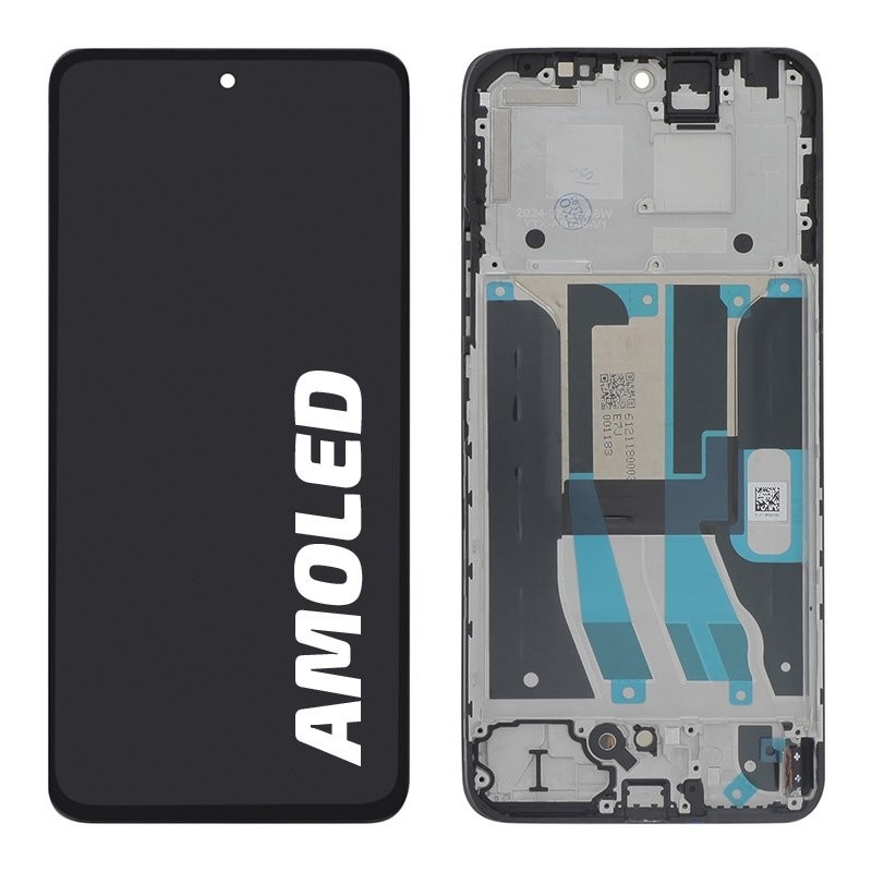 Bloc écran Realme 12+ - Officiel reconditionné - Noir photo 1