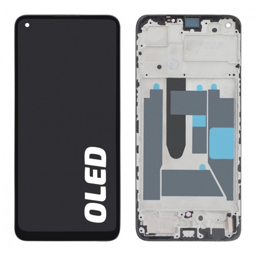 Bloc écran avec châssis Realme 9 4G - Compatible - OLED photo 1