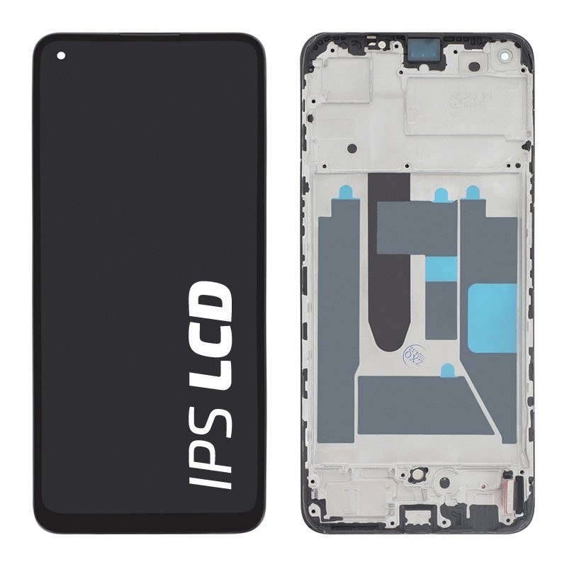 Bloc écran Realme 9 4G - Officiel reconditionné - Noir photo 1