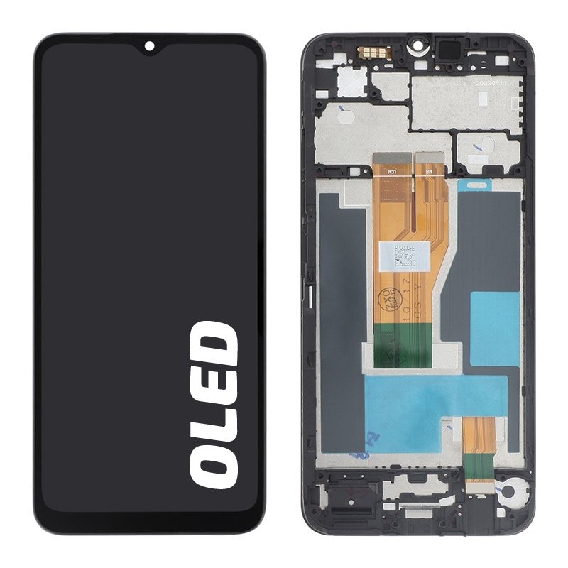 Bloc écran avec châssis Realme C33 - Compatible - OLED photo 1
