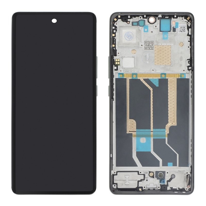 Bloc écran Realme GT 6T - Officiel reconditionné - Noir photo 2