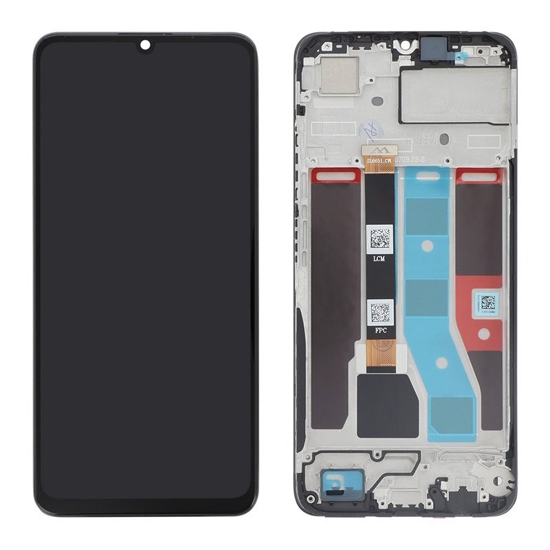 Bloc écran avec châssis Realme Note 50 - Compatible - OLED photo 2