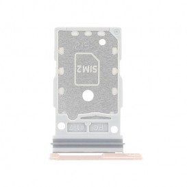 Rack SIM Officiel Samsung Galaxy S25 ou S25+ - Or Rose photo 1