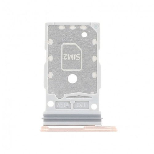 Rack SIM Officiel Samsung Galaxy S25 ou S25+ - Or Rose photo 2