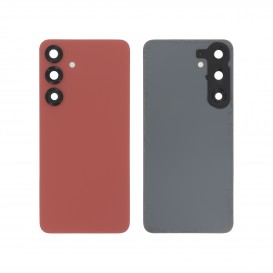 Vitre arrière Samsung Galaxy S25+ - Compatible - Rouge Corail photo 1