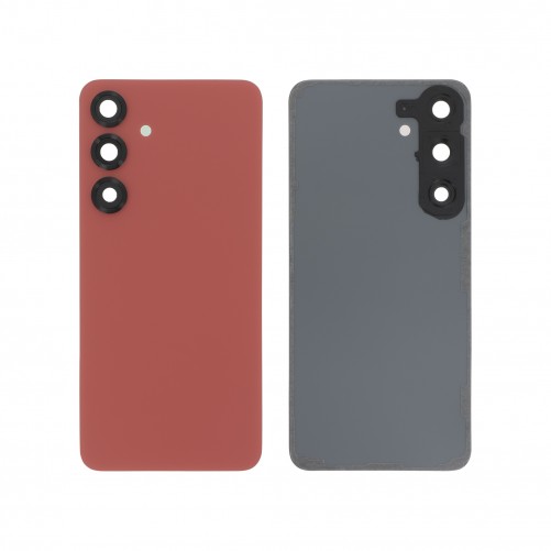 Vitre arrière Samsung Galaxy S25+ - Compatible - Rouge Corail photo 1