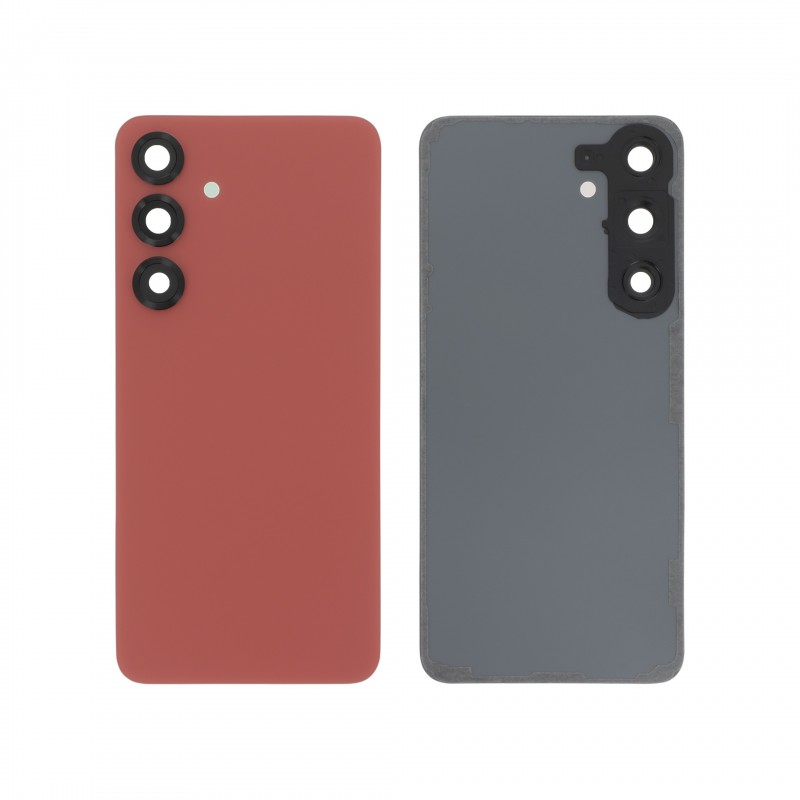 Vitre arrière Samsung Galaxy S25+ - Compatible - Rouge Corail photo 1