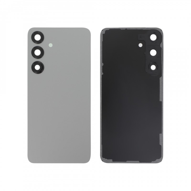 Vitre arrière Samsung Galaxy S25+ - Compatible - Argent Sombre photo 1