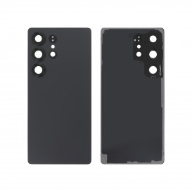 Vitre arrière Samsung Galaxy S25 Ultra - Compatible - Noir photo 1