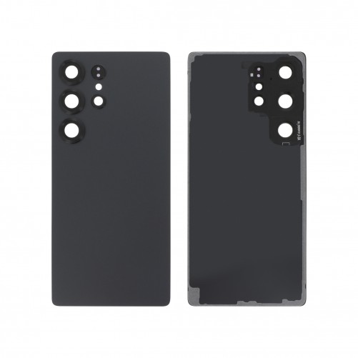 Vitre arrière Samsung Galaxy S25 Ultra - Compatible - Noir photo 1