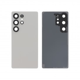 Vitre arrière Samsung Galaxy S25 Ultra - Compatible - Titane Or Rose photo 1