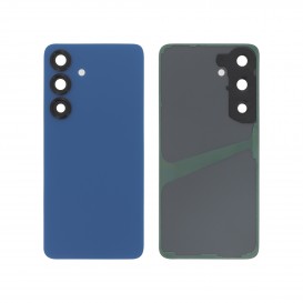 Vitre arrière Samsung Galaxy S25 - Compatible - Bleu Nuit photo 1