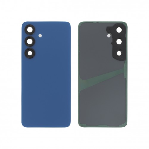 Vitre arrière Samsung Galaxy S25 - Compatible - Bleu Nuit photo 1