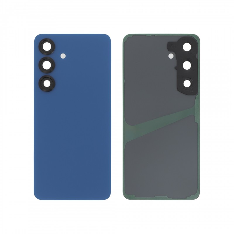Vitre arrière Samsung Galaxy S25 - Compatible - Bleu Nuit photo 1