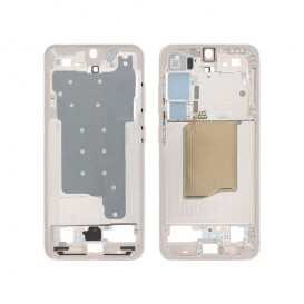 Châssis central Officiel Samsung Galaxy S25 - Or Rose photo 1