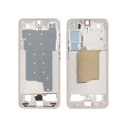 Châssis central Officiel Samsung Galaxy S25 - Or Rose photo 1