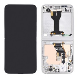 Bloc écran complet intérieur Officielle Samsung Galaxy Z Flip6 - Gris photo 1